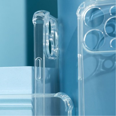 Чохол WXD силікон 0.8 mm HQ iPhone 16е transparent