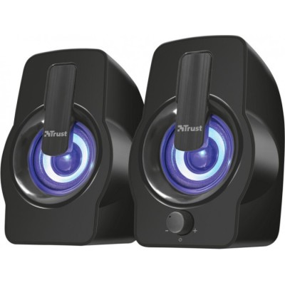 Акустична система Trust Gemi RGB 2.0 speaker set Black USB (22948)