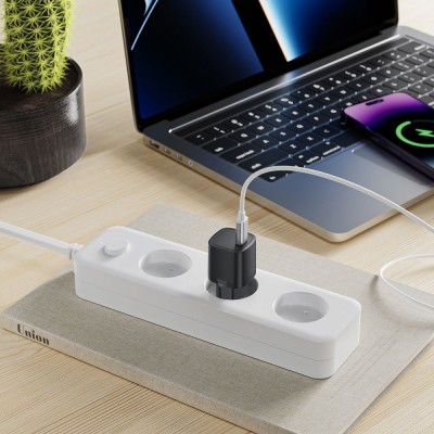 Зарядний Пристрій Proove Silicone Power 20W (Type-C) (WCSP20010001) Black