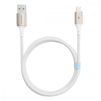 Кабель Proove Dense Metal Lightning 2.4A (1m) (CCDM20001102) White