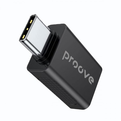 Переходник OTG Proove Extension USB to Type-C (HBEX00101001) Black
