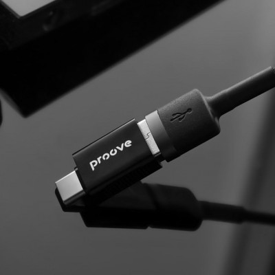 Переходник OTG Proove Extension USB to Type-C (HBEX00101001) Black