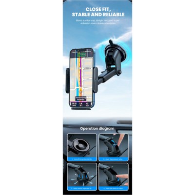 Автомобільний тримач ESSAGER E-too Car Holder (EZJCZ-YT01)