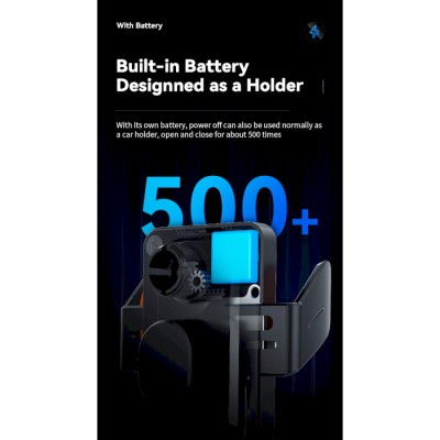 Автомобільний тримач ESSAGER Junyi 15W Wireless Phone Holder for Car (Air Outlet Type) (EZJWX-JY01-Z)