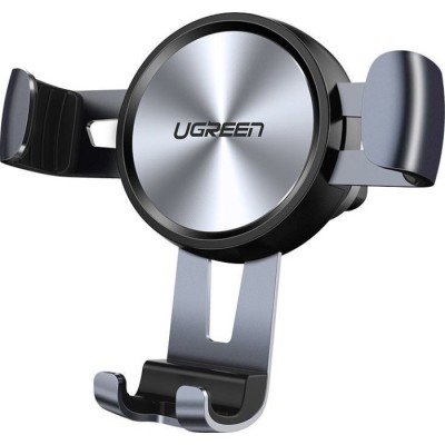 Автомобільний тримач UGREEN LP130 Gravity Drive Air Vent Mount Phone Holder (50564) Space Gray