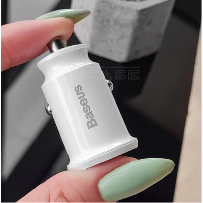 АЗП Baseus Grain Metal 3.1A/2USB (CCALL-ML02) White АЗП Baseus Grain Metal 3.1A/2USB (CCALL-ML02) White