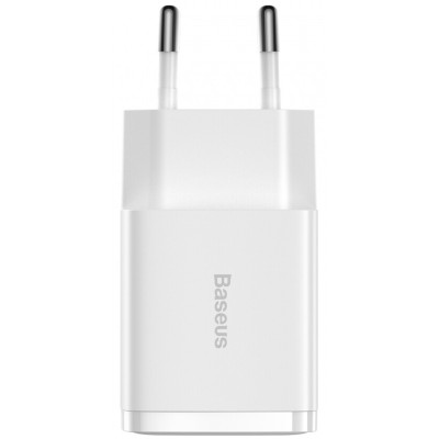 Зарядний Пристрій Baseus Compact Charger 2U 10.5W (CCXJ010202) White Зарядний Пристрій Baseus Compact Charger 2U 10.5W (CCXJ010202) White