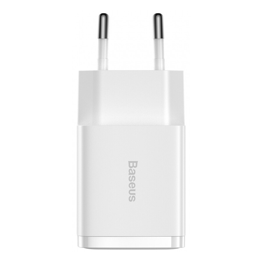 Зарядний Пристрій Baseus Compact Charger 2U 10.5W (CCXJ010202) White Зарядний Пристрій Baseus Compact Charger 2U 10.5W (CCXJ010202) White