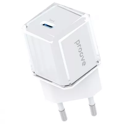 Зарядний Пристрій Proove Pure GaN 30W (Type-C) (WCPU30012202) white
