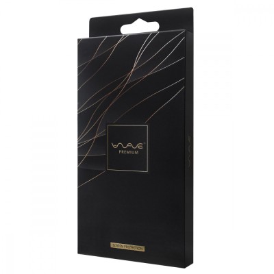 Захисне скло iPhone 14 Pro/15/16 WAVE Premium black