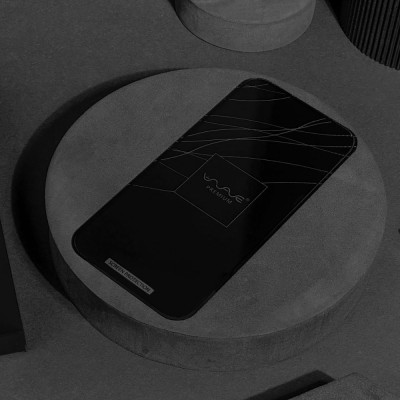 Захисне скло iPhone 14 Pro/15/16 WAVE Premium black