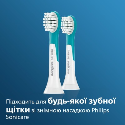 Зубна електрощітка PHILIPS HX6032/90 насадки Kids 3+ років 2 шт