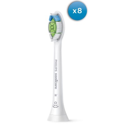 Зубна електрощітка PHILIPS HX6068/12 насадки W2 Optimal White 8 шт