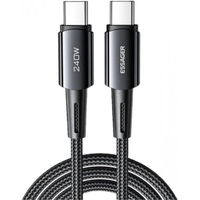 Кабель ESSAGER (PP bag) Sunset C-C 240W Data cable 1M (EXCTT3-CG0G-P)