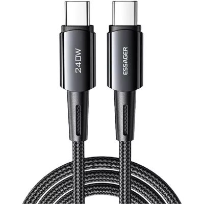 Кабель ESSAGER (PP bag) Sunset C-C 240W Data cable 2M (EXCTT3-CGA0G-P)