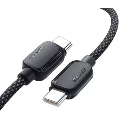 Кабель ESSAGER Breeze USB Cable Type C to Type C 3M 100W (EXCTT1-WLC01-P) Black