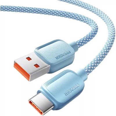 Кабель ESSAGER Breeze USB Cable USB-A to Type C 1M 100W (EXC7A-WL03-P) Blue