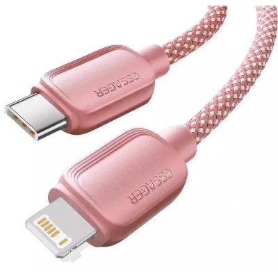 Кабель ESSAGER Breeze USB Cable USB-C To Ligthning 1M 20W (EXCTL-WL04-P) Pink