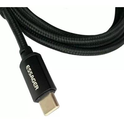 Кабель Essager Enjoy LED Digital Display USB Charging Cable Type C to Lightning 29W 1m (EXCTL-XY01-P) Black Кабель Essager Enjoy LED Digital Display USB Charging Cable Type C to Lightning 29W 1m (EXCTL-XY01-P) Black