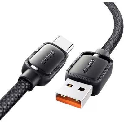 Кабель ESSAGER Jelly Bean Type-A-Type-C 7A Fully Compatible Magnetic Data Cable 1M (EXCT-TD01-P) Black