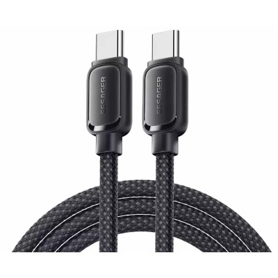 Кабель ESSAGER Jelly Bean Type-C-Type-C 100W Magnetic Data Cable 1M (EXCTT1-TD01-P) Black