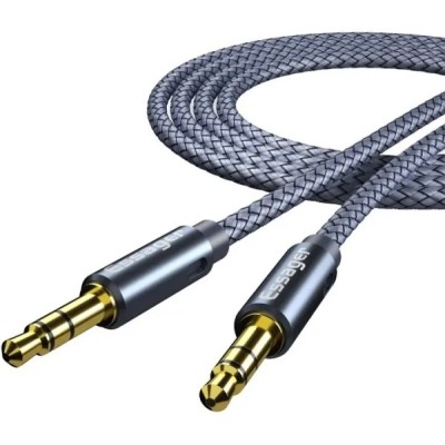 Кабель ESSAGER Monster Aux Cable Speaker Wire 3.5mm Jack Audio Cable For Car Headphone Adapter Male Jack to Jack 3.5 mm 0.5M (EY