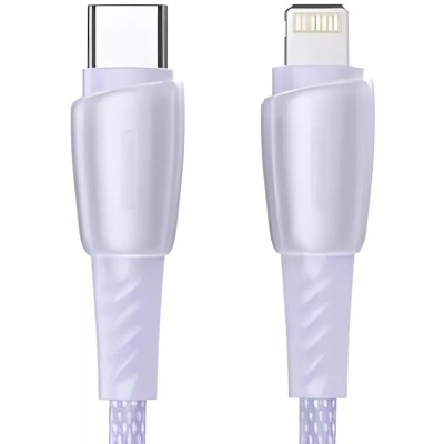 Кабель Essager Rainbow Type C to Lightning 3A Fast Charging USB Cable 1m (EXCTL-CH05) Purple
