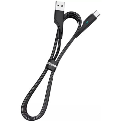 Кабель ESSAGER Rousseau 3A Fast Charging USB Lightning Cable 0.25m (EXCL-LSB01) Black