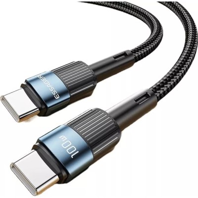 Кабель Essager Star 100W USB Charging Cable Type C to Type C 1m (EXCTT1-XC03) Blue