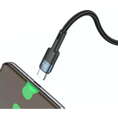 Кабель Essager Star 100W USB Charging Cable Type C to Type C 1m (EXCTT1-XC03) Blue