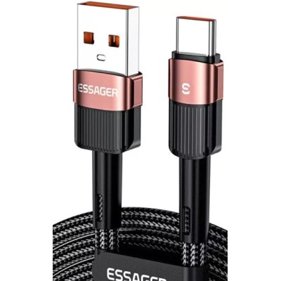 Кабель ESSAGER Star 7A Type-C USB Cable 2m (EXCT-XCA12) Brown