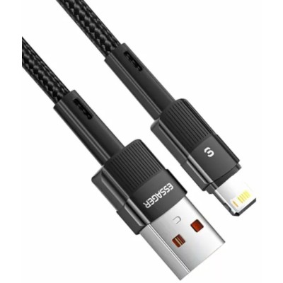 Кабель ESSAGER Star Lightning USB 2m (EXCL-XCA01) Black