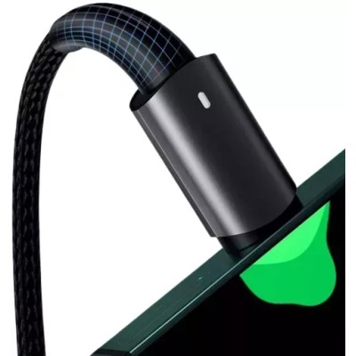 Кабель Essager Sunset Type-C 7A USB charging and data Fully compatible cable 2m (EXC7A-CGA01-P) Black