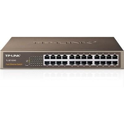 Комутатор не керований, мережеве обладнання, TL-SF1024D TP-LINK
