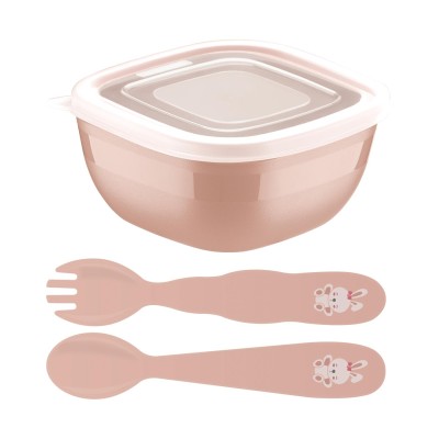 Набір посуду дит. TRAMONTINA Baby Le Petit 3пр. orange (23797/403) Набір посуду дит. TRAMONTINA Baby Le Petit 3пр. orange (23797/403)