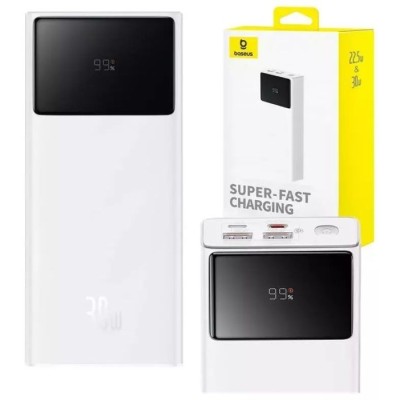 Портативна батарея Baseus 20000mAh 30W Star-Lord OE (P10022904213-00) White