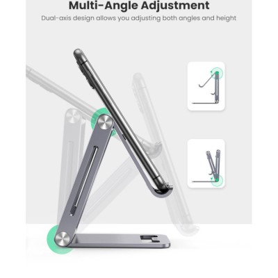 Тримач Для телефона UGREEN LP263 Phone Holder With Roller (80708) White