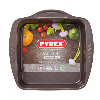 Форма PYREX Asimetria 24x24 cm квадратна (AS24SR0/7146)