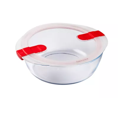 Форма с/к PYREX CK&HT форма д/запік.кругл26х23х8см(2.3л)з фіксат.кр. (208PH00/7646)