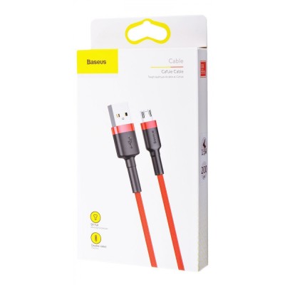 Кабель Baseus Cafule Micro 2.4A 0.5 М (CAMKLF-AG1) G-Black