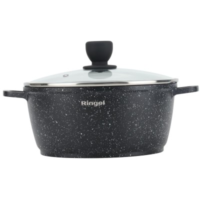 Каструля RINGEL Koriander алюм 18 см з кришкою 1.9 л (RG-2107-18) Каструля RINGEL Koriander алюм 18 см з кришкою 1.9 л (RG-2107-18)
