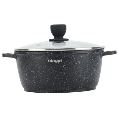 Каструля RINGEL Koriander алюм 20 см з кришкою 2.4 л (RG-2107-20) Каструля RINGEL Koriander алюм 20 см з кришкою 2.4 л (RG-2107-20)
