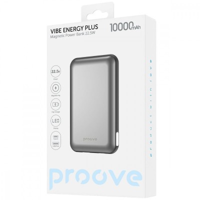 Портативна батарея Proove 10000mAh 22.5W Vibe Energy Plus (PBVE15012202) white