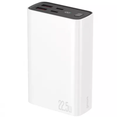 Портативна Батарея Proove 20000mAh 22.5W Hyper Flux Plus (PBF222120002) white
