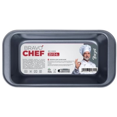 Форма BRAVO CHEF BREZEL для кекса 25х13х6 см (BC-10205)