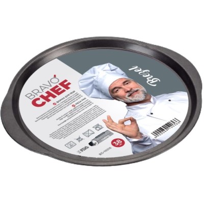 Форма BRAVO CHEF BREZEL форма для піци 38X35 cм (BC-10210) Форма BRAVO CHEF BREZEL форма для піци 38X35 cм (BC-10210)