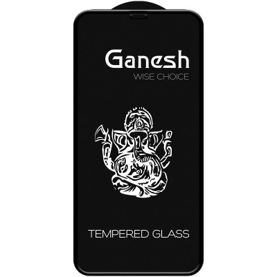 Захисне скло IPhone X/XS/11 Pro Ganesh (Full Cover) Чорний