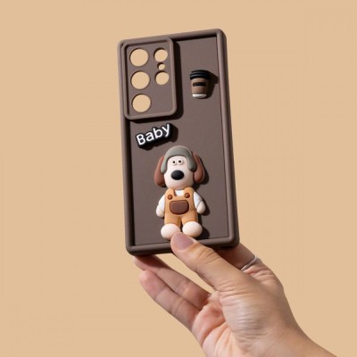 Чохол Pretty Things Case Xiaomi Redmi Note 14 4G brown/rabbit