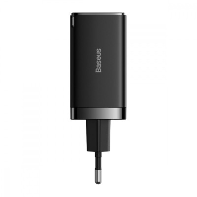Зарядний Пристрій Baseus GaN5 Pro 65W 2C+U (CCGP120201) Чорний Зарядний Пристрій Baseus GaN5 Pro 65W 2C+U (CCGP120201) Чорний