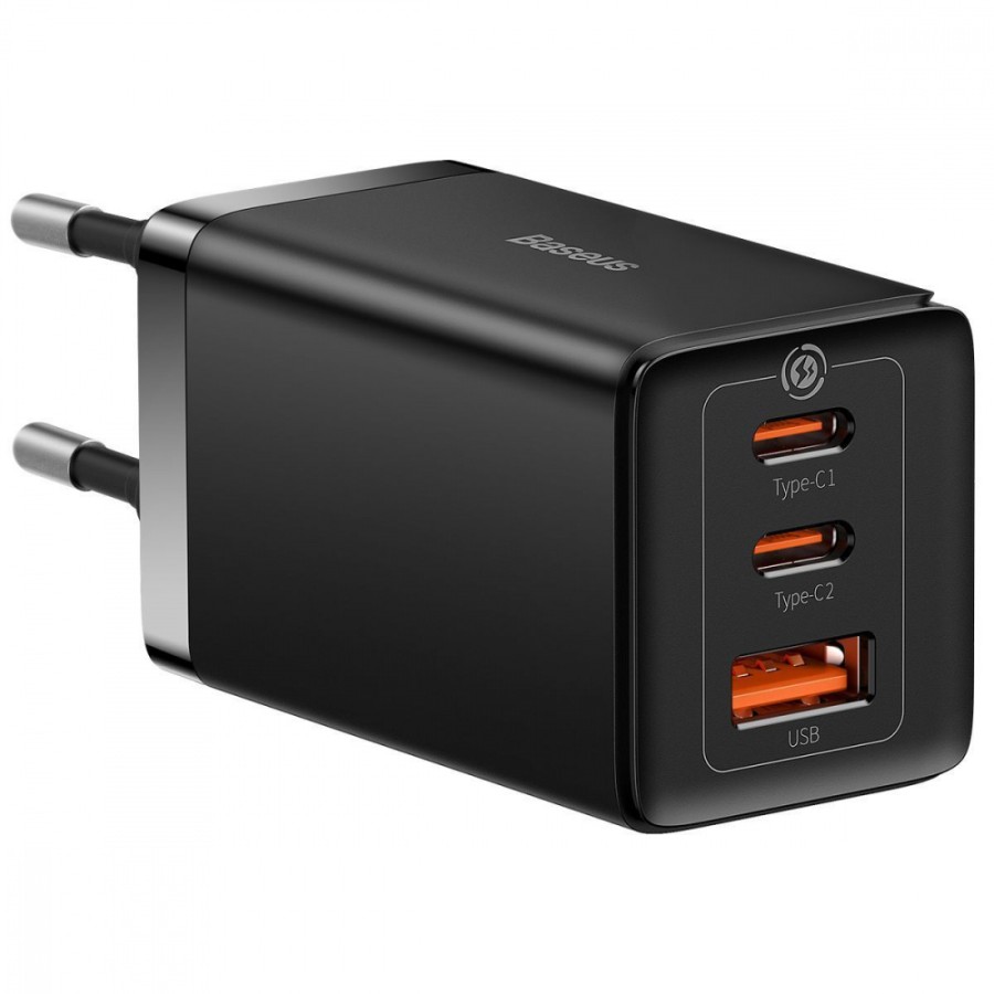 Зарядний Пристрій Baseus GaN5 Pro 65W 2C+U (CCGP120201) Чорний Зарядний Пристрій Baseus GaN5 Pro 65W 2C+U (CCGP120201) Чорний